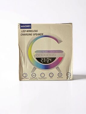 Mini LED Wireless Charging Speaker